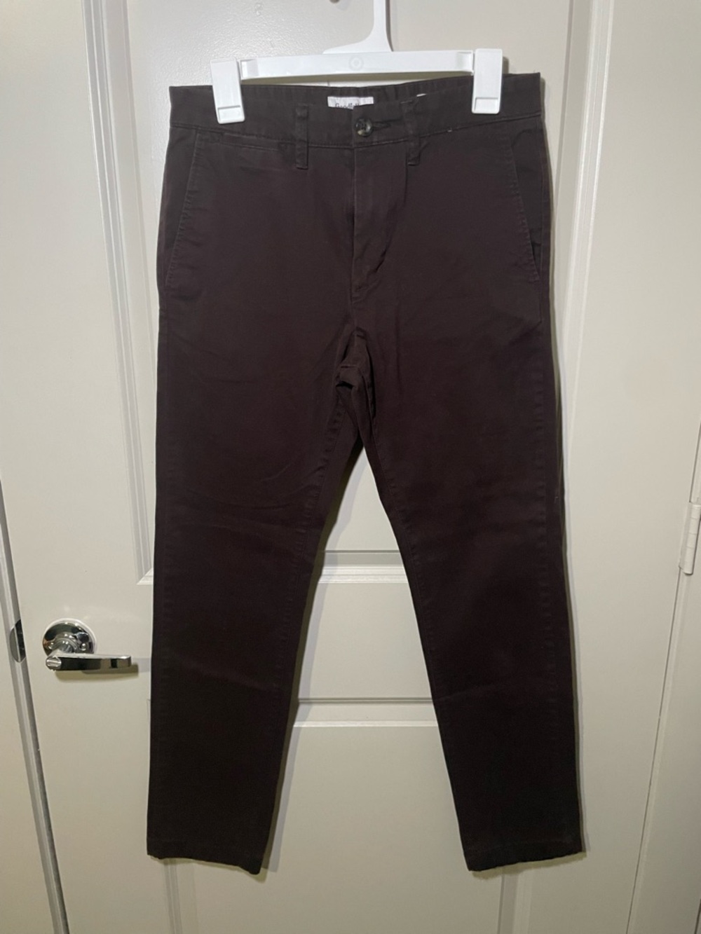 Goodfellow & Co Dark Brown Straight Chino Pants